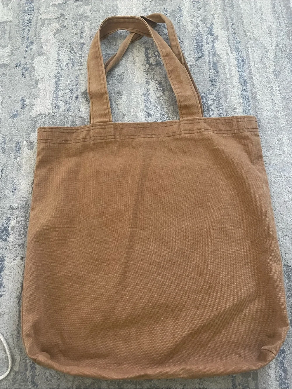 Grand Canyon National Park Brown Embossed Lion Tote Bag Double Handles USA